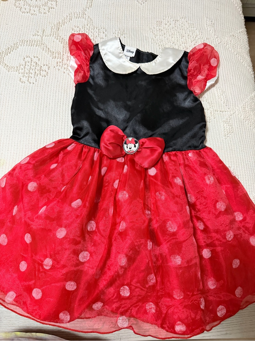 Disney Red, Black & White Minnie Mouse Polka Dot Dress Costume